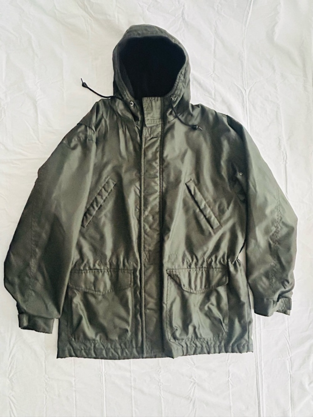 Yukon Trail Green Hooded Parka